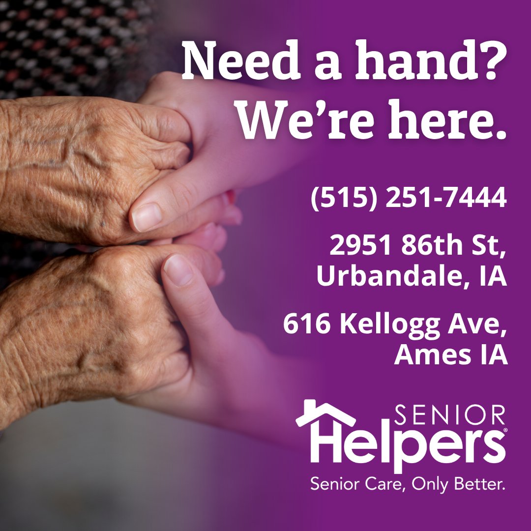 SeniorHelpersIA's tweet photo. Read our blog to learn more about the benefits of companion care.
๐
#SeniorHelpers #SeniorCare #CompanionCare #SeniorCompanion #Iowa #CentralIowa #DesMoines #Ames #Blog https://t.co/rs2EHfAbul