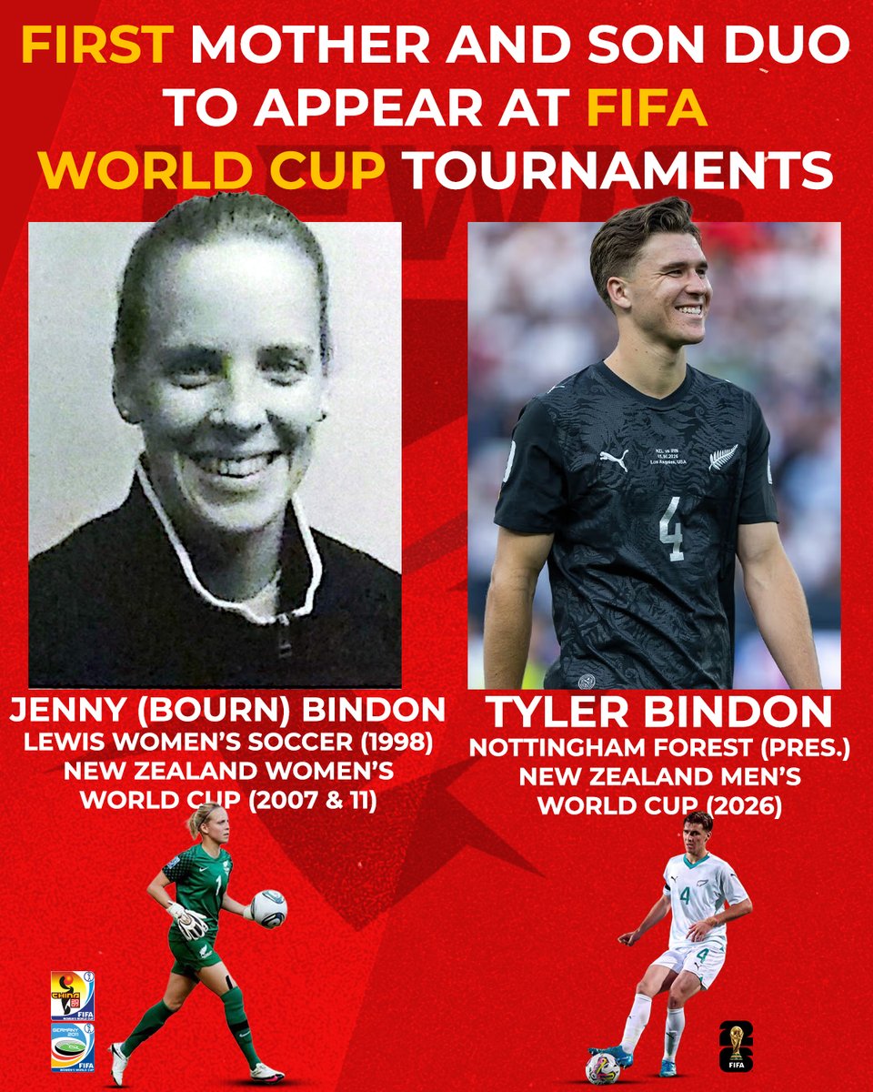 LewisWSoccer's tweet photo. A HISTORIC World Cup ๐ณ๐ฟโ๏ธ
#FlyAsOne | @NZ_Football | @GLVCsports | #WorldCup https://t.co/RNZd4pqqT5