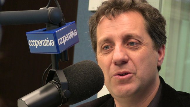Cooperativa's tweet photo. "Primera en la historia del mundo": Mauricio Weibel relevó hito judicial de la condena por espionaje https://t.co/NtCiuUmnAm https://t.co/HSnGL5RS1P