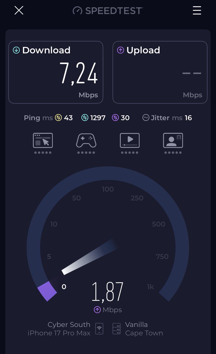 arnoe's tweet photo. Good to be back in my home country South Africa on vacation, but eish! The internet sucks. Like I time traveled back to early 2000 on dialup/ADSL. And Im not in rural area, this is a large coastal town. Struggle to do emails, forget about real work. ☹️ https://t.co/YJF3Lm2uXg