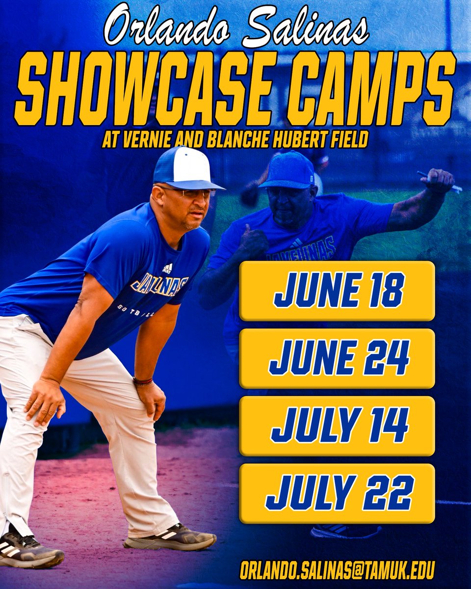TAMUKSB's tweet photo. Our next showcase camp is right around the corner .. We are building something super special in “The Ville”. Come see👀 about it 🥎🥎🥎
#jalisco #Loshogs #Hogwild https://t.co/qwBbLxdLVJ