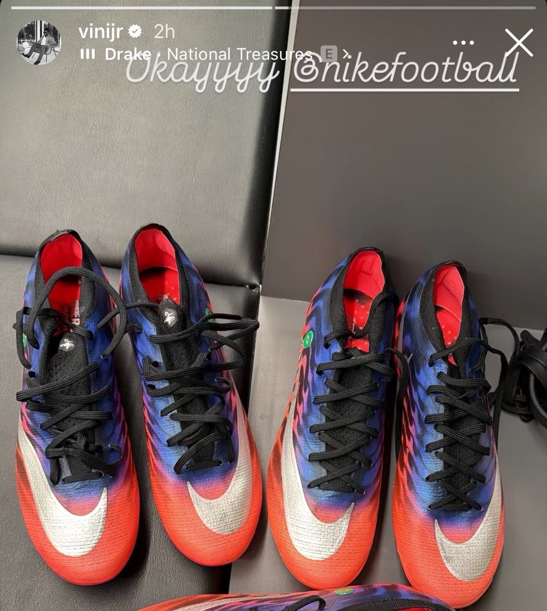 MADRlDISTAS's tweet photo. 🚨 A Nike lançou uma colorway ESPECIAL da Mercurial Scorpion que será usada APENAS por Kylian Mbappé e Vinicius Jr durante o mata-mata da Copa do Mundo.

@Footy_Headlines 🔥 https://t.co/yUSZOb8xfu