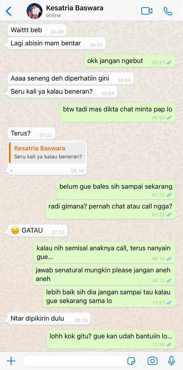 ciyimine's tweet photo. 155. Udah “minta pap” stage https://t.co/I1QPnJE1cB