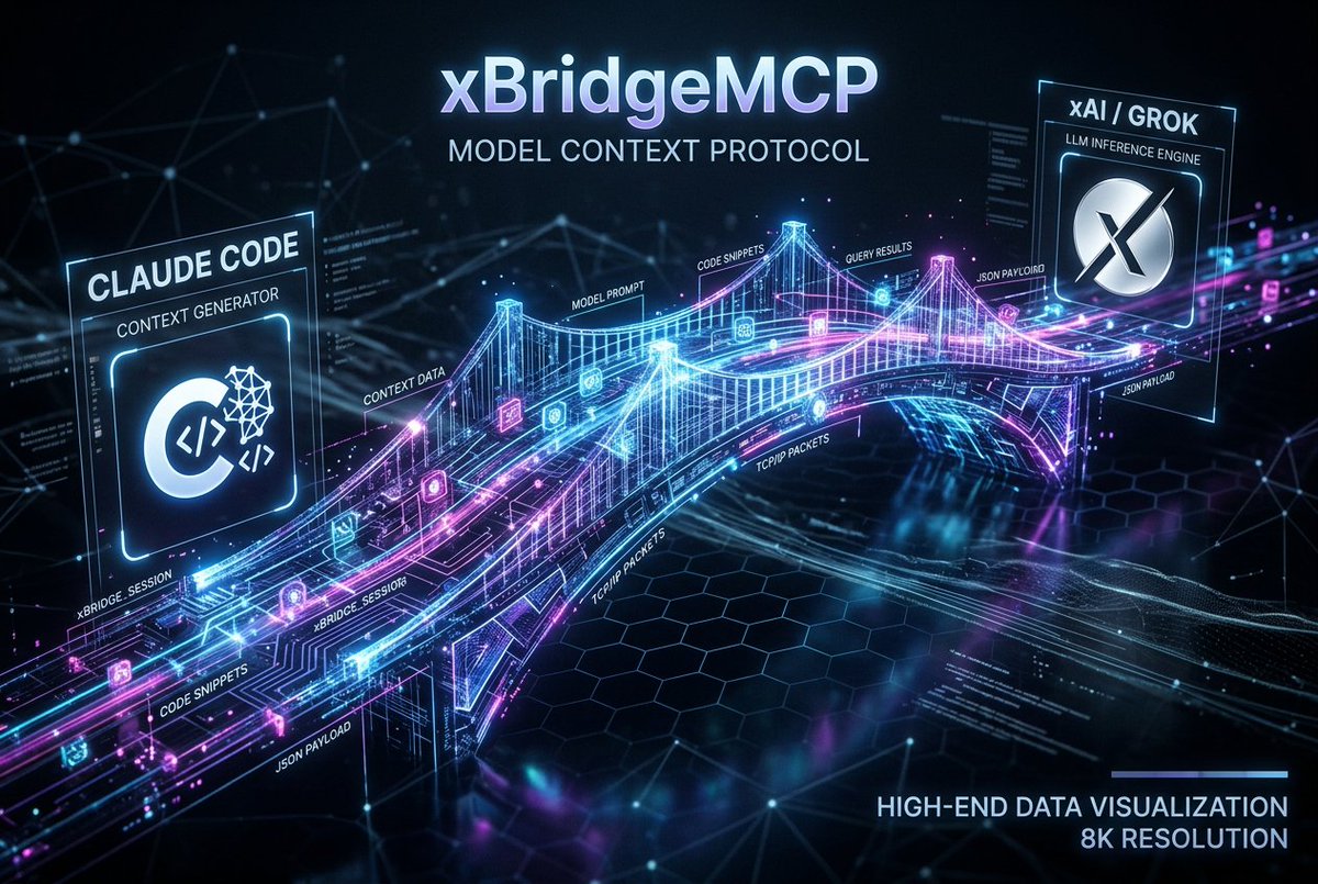 xBridgeMCP's tweet photo. Satya's 'token capital' is the new asset class. 

The firm becomes a learning loop, and xBridgeMCP is the infrastructure that keeps that loop secure and cross-compatible. 

Connecting Grok, Claude, and Frontier Co via one protocol. The bridge is ready. #MCP #AI https://t.co/ncgTxC9fP5