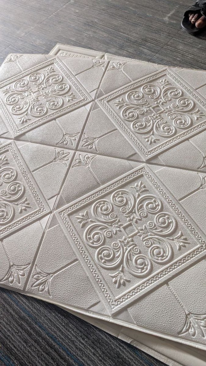 Everythingwalls's tweet photo. 3D Foam /Ceiling Stickers 
70cm x 70cm 
#5,000 https://t.co/dZDWRfCFBj