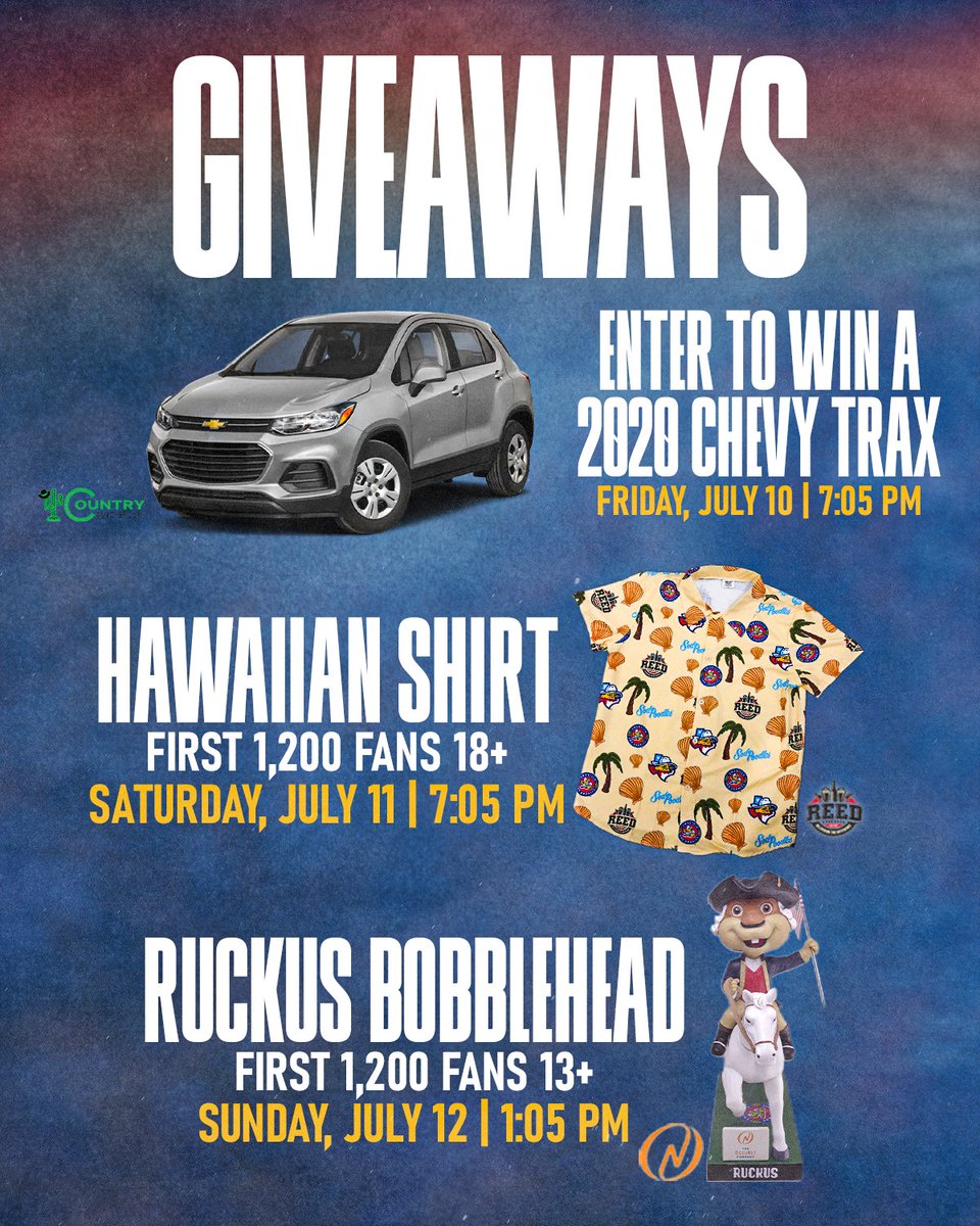 sodpoodles's tweet photo. The Next Homestand at HODGETOWN will be LEGENDARY 🤩

🎄 Christmas in July
🚙 2020 Chevy Trax Giveaway
🌺 Luau Night with Hawaiian Shirt Giveaway (18+)
⚾️ RUCKUS 250 Bobblehead Giveaway (13+)
🧢 Specialty Merch
🌭 Specialty Seattle Dog
⭐️ AND MORE!

@CYAMADowntown 

🎟️ Get Tickets Now! https://t.co/4T4D962Lev