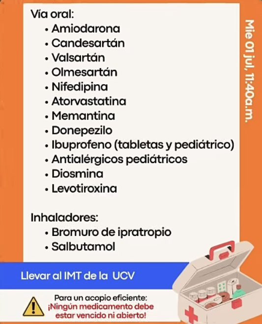 micheeeelle13's tweet photo. URGENTE‼️‼️ 

se necesitan medicinas (cualquier tipo) para el centro de acopio de la UCV. 

recuerden que es un centro de acopio y su vez un centro de distribución y por ende se acaban muy rápido. https://t.co/rk5dyfUble