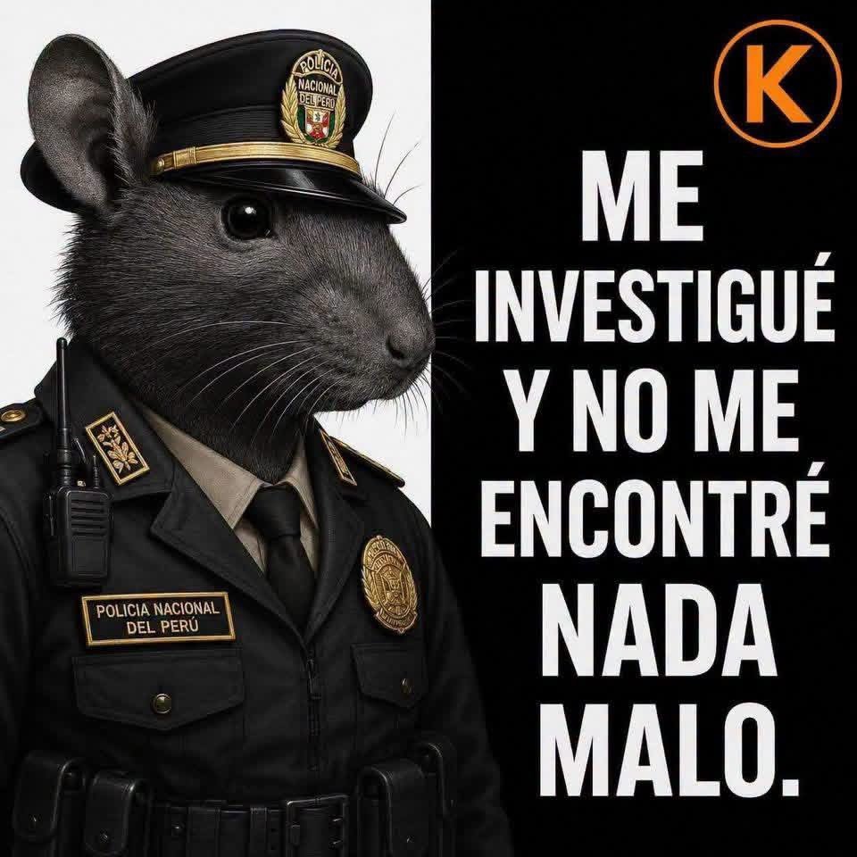 eljoraka's tweet photo. @VeroLinaresC La policía no captura policía https://t.co/wMeWBdSBNI