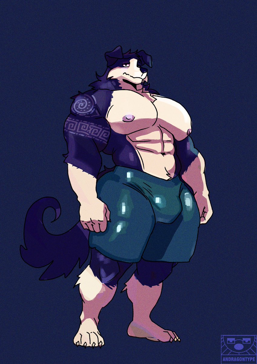 AndragonType's tweet photo. Why he's tired and sad?
#anthro #furry #furryart #art #digital #digitalart #bordercollie #sad #doggo #anthrodog #furrydog #muscular #furryartwork #furryartist https://t.co/kR2JrnBRzh