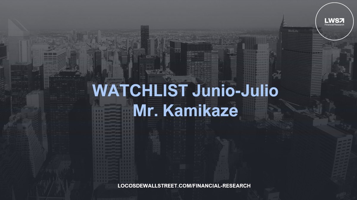PaezFinance's tweet photo. Ya está publicada la nueva watchlist de junio-julio en LWS Financial Research.

Un documento pensado para detectar compañías y situaciones especiales que, por precio, ciclo o narrativa, pueden merecer una mirada más profunda.

Ideas nuevas, precios de interés y catalizadores a vigilar.

Enlace abajo 👇🏼