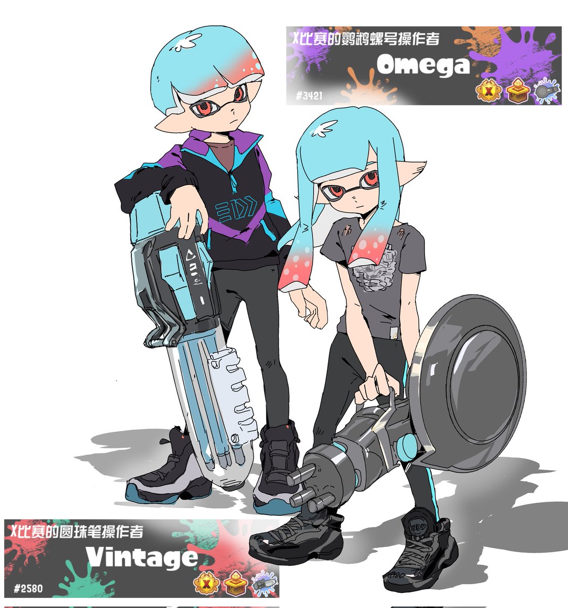 _su_srwh's tweet photo. #コロイカ #coroika 
是约稿 https://t.co/up94PGDNIK