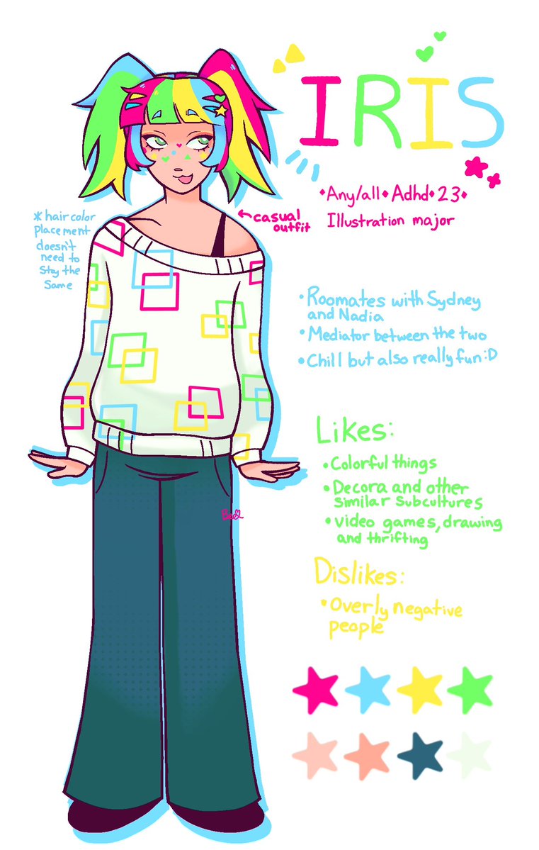 SuperBeeCat_'s tweet photo. @bforpotato I have my oc Iris :D https://t.co/VUCDWV7Hhk https://t.co/boMkEWIFRa