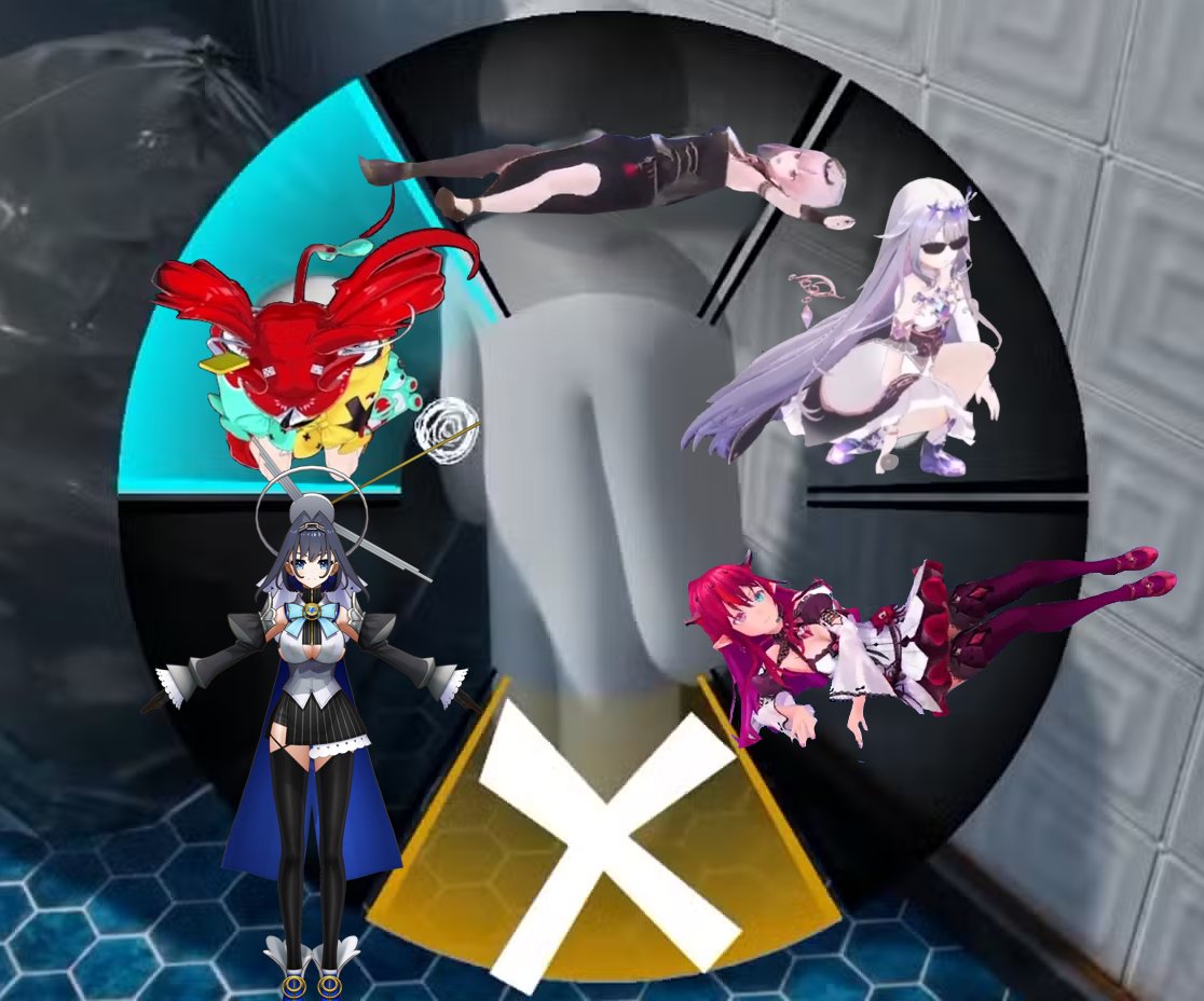 V_Faction's tweet photo. Meccha Hololive https://t.co/vfJq95tLHD