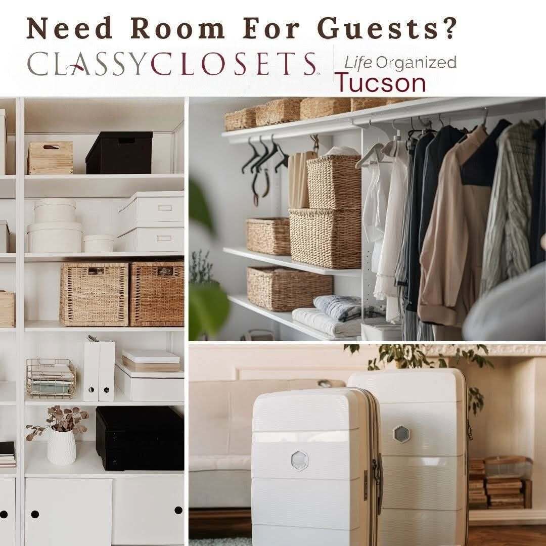 ClassyTucson's tweet photo. Summer visitors coming in for staycations or a long 4th of July weekend? Show a styled linen closet or guest room wardrobe with labeled bins, extra towels, and neatly folded bedding so hosting feels low-stress even in peak... https://t.co/bWt2W0kCB4 https://t.co/urMKGvClOk