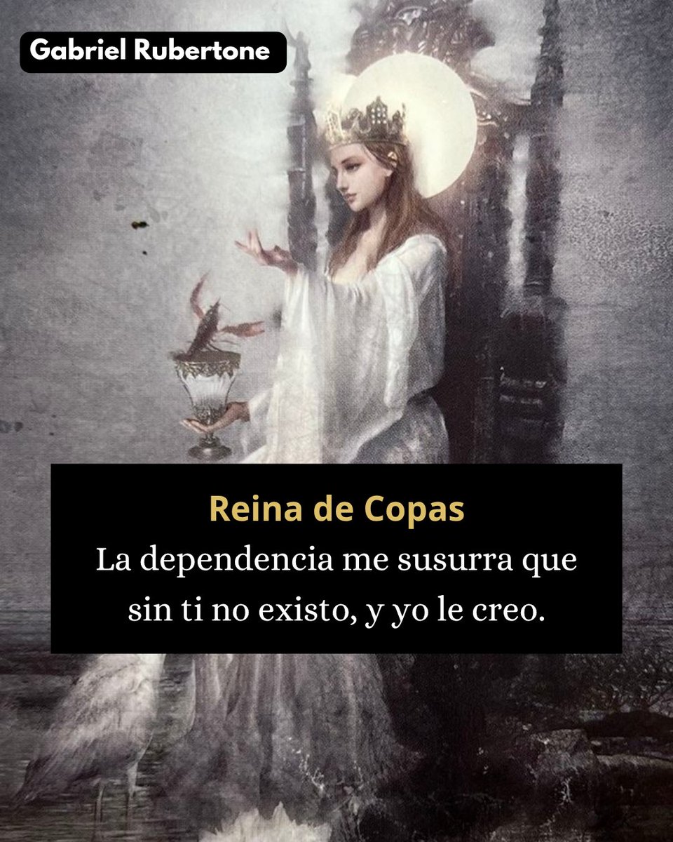 rubertonegaby's tweet photo. Reina de Copas | Tarot 

#tarot #dependencia #reinadecopas #tarotista #amor https://t.co/DoNjojFZqz
