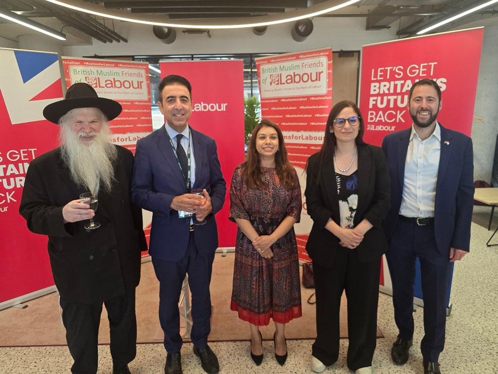 MuslimLabourUK's tweet photo. British Muslim Friends of Labour (BMFL) hosted a landmark Eid Reception at Labour Party Headquarters in London, bringing together Members of Parliament, diplomats, High Commissioners, faith leaders, councillors, business leaders and community representatives from across the United Kingdom.

Hosted by Shokat Ali, Chairman of British Muslim Friends of Labour and General Secretary Hollie Ridley, the reception celebrated the values of unity, inclusion and community engagement while strengthening relationships between the Labour Party and Britain’s diverse communities.

The reception was attended by senior Members of Parliament, High Commissioner’s to the United Kingdom, prominent faith leaders, councillors and guests from all walks of life, reflecting the rich diversity of modern Britain.