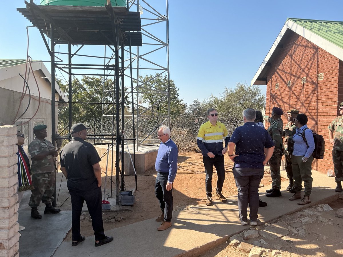 BantuHolomisa's tweet photo. Thank you to the team which made it possible to visit Musina today . We also visited our troops , deployed in and around Musina. Yes our borders are porous . A plan to fix the challenges on our porous borders is underway already. Pray that Treasury will come on board. https://t.co/VYD0cEdKg9