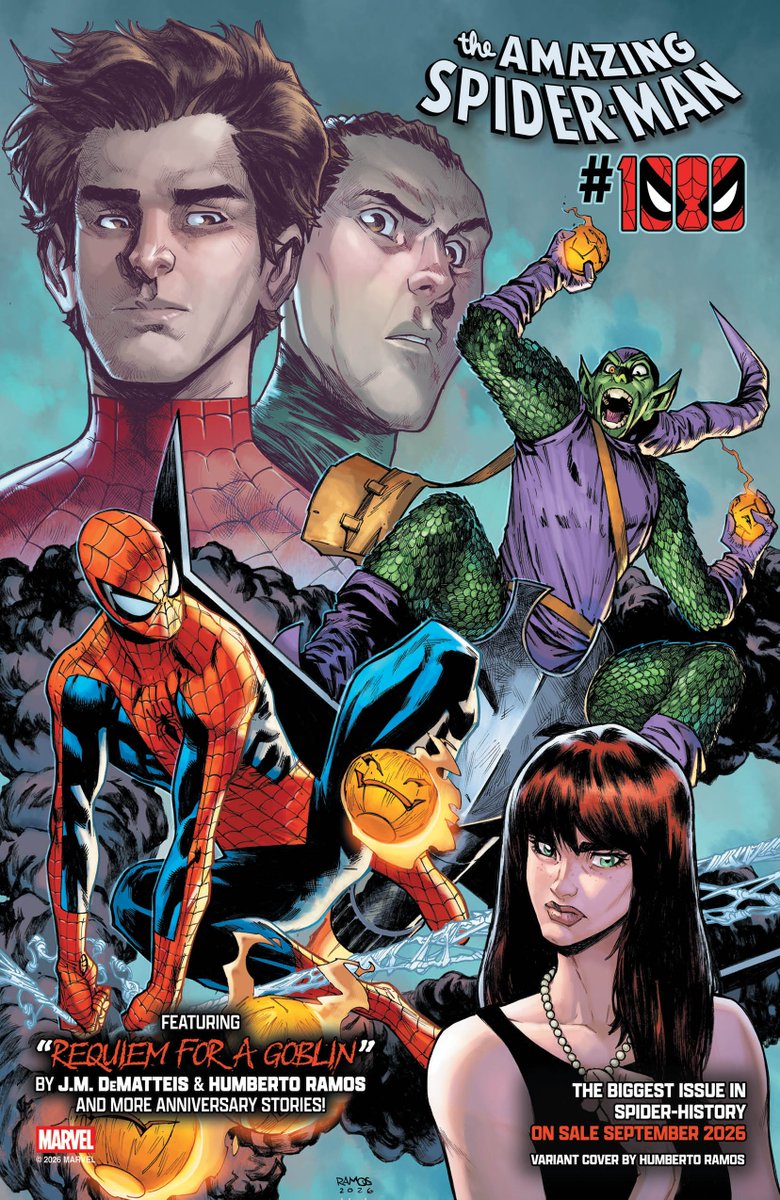 radar_comics's tweet photo. ‼️ATENCIÓN‼️

Impresionante la portada del gran @humberto_ramos para Amazing Spider-Man #1000

😍😍😍😍

¡Reservas ya disponible en nuestra web! https://t.co/9FbHr6E6Xd