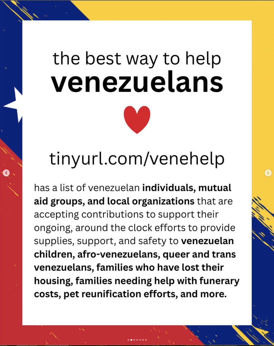 ThomasVLinge's tweet photo. Guys, if you want to donate to Venezuela 🇻🇪 but don't know which organisations to trust or where the money is safe from corrupt authorities. A group of Venezuelans has checked and vetted a number of organisations and compiled a list of reliable ones:

>>https://t.co/uU0oZeOSyr<< https://t.co/cuZQN2juG2