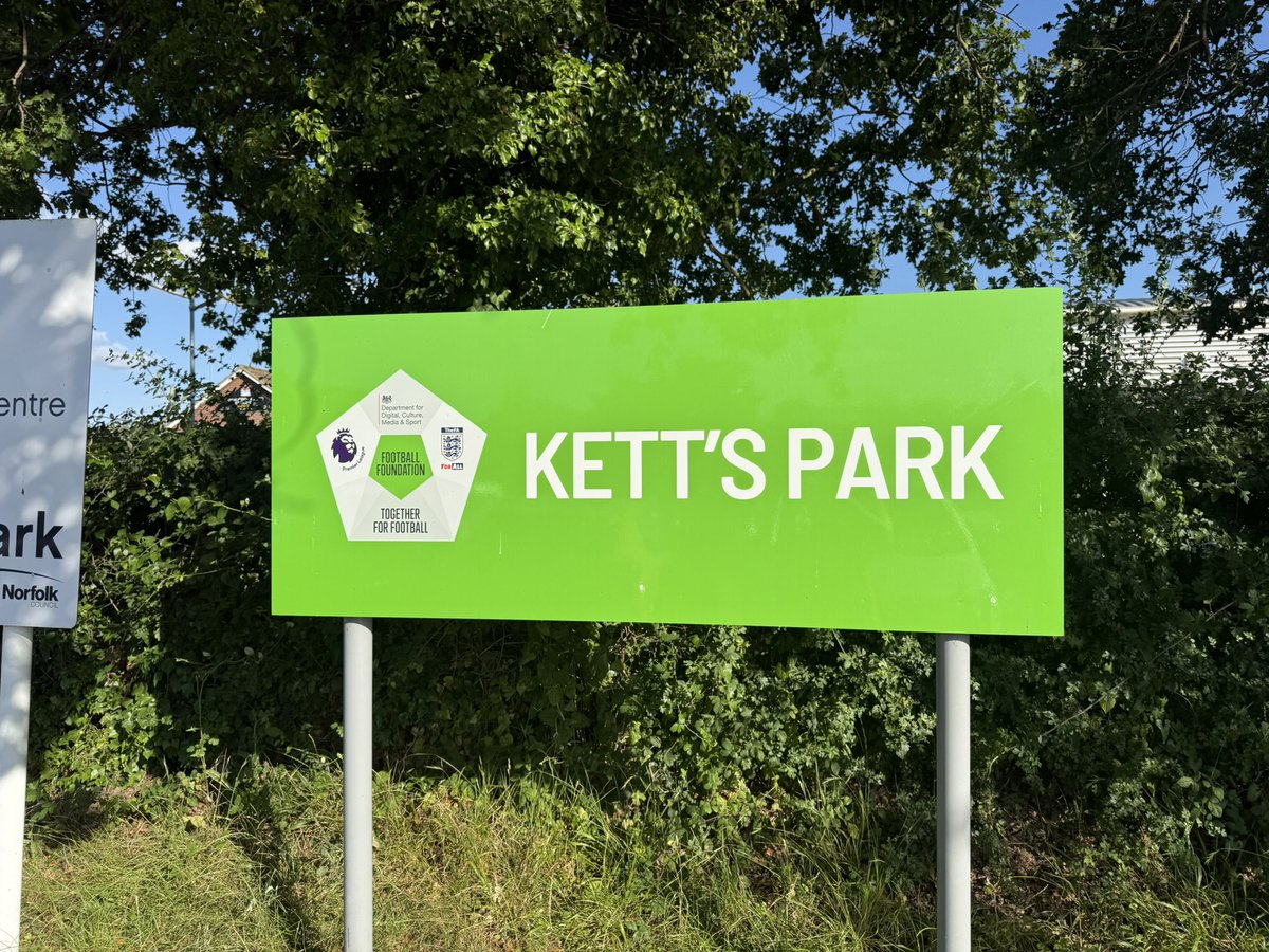 Jakubncfc's tweet photo. Game 2 of 2026/27
Ground 63 - Ketts Park
Pre-Season Friendly
Wroxham FC vs Sprowston FC

Was meant to be at St Neots today but due to my train back being cancelled, Plan B came in clutch and it’s more local ! 😃

#Groundhopping https://t.co/ktXgI3d78c