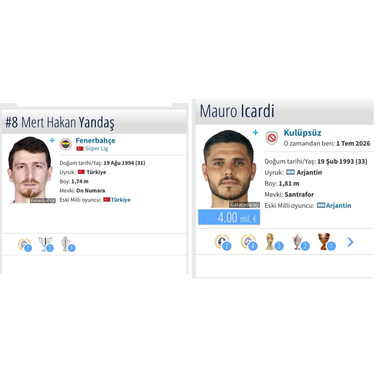 muratbal57's tweet photo. Bu ekran görüntüsü bugün transfermark’dan alındı.
Bu nasıl eyyamcılık #transfermarkt https://t.co/vOJMl70rZG