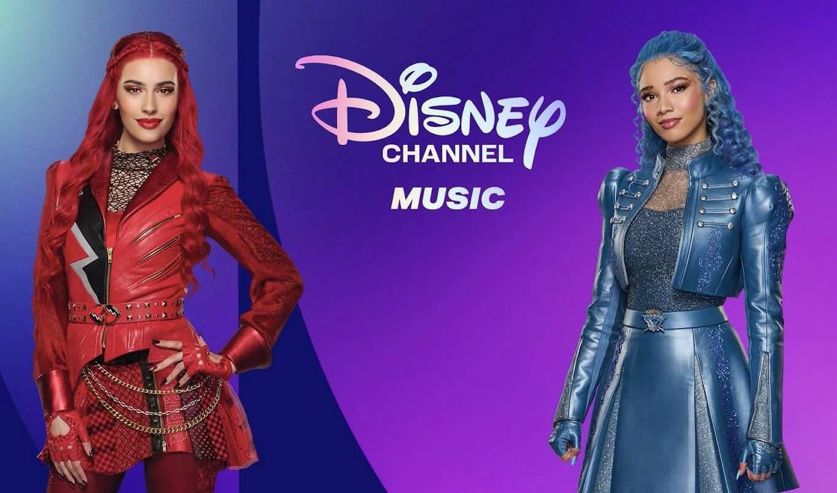 DisneyToonz's tweet photo. The Disney Channel Music YouTube channel has swapped its ‘DESCENDANTS: WICKED WONDERLAND’ banner for a ‘CAMP ROCK 3’ banner, even though the latter debuts a month later.

#DescendantsWickedWonderland #CampRock3 https://t.co/VEfEPPSWlB