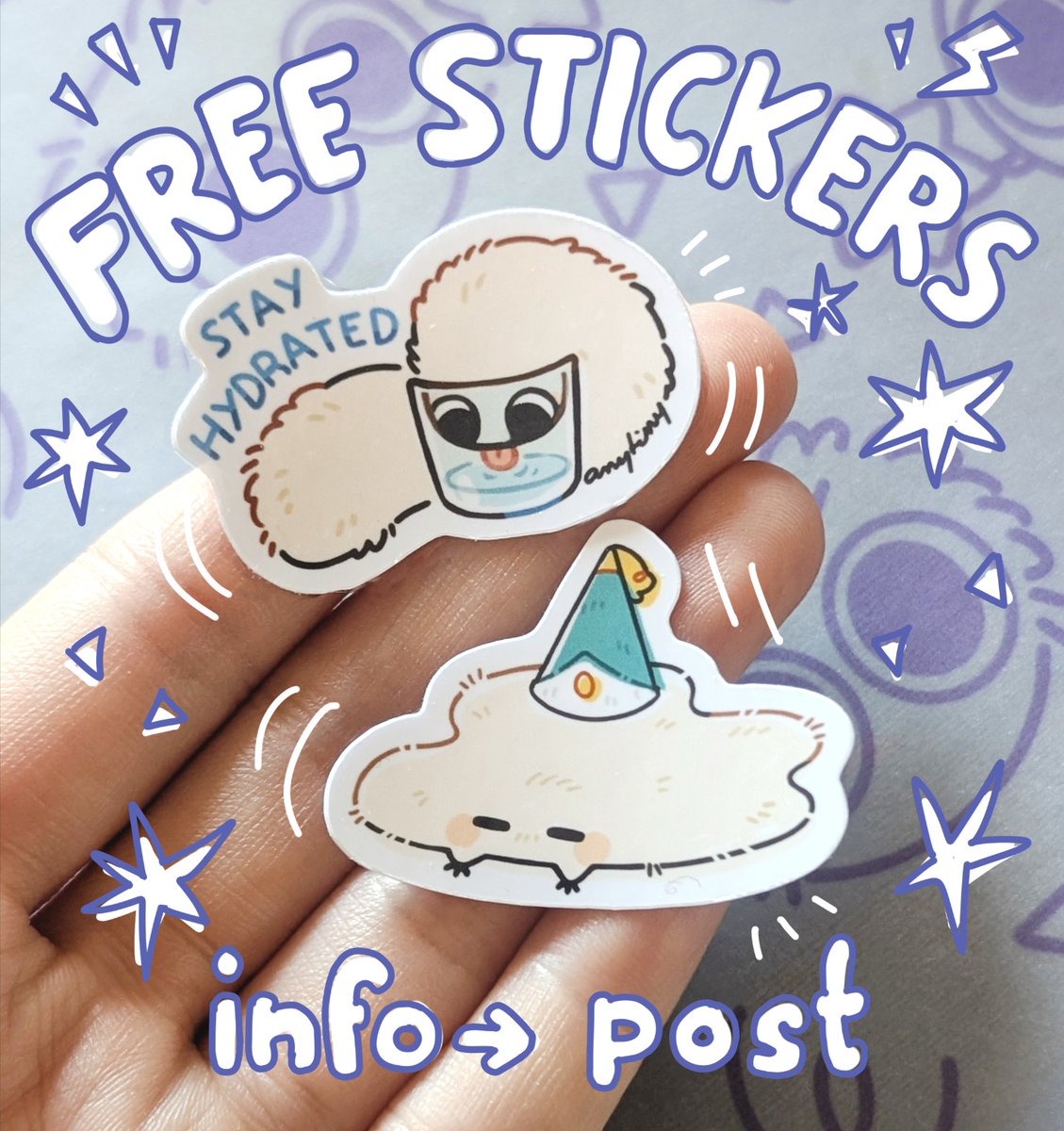 _anytiny's tweet photo. Buy any item from my st°re and get these two stickers as a free gift!🎁 Just leave a message (like an emoji 🩷) when you place your order!

Only during the month of July! 🫶✨✨✨
Share it!🎀 https://t.co/HZQBRwrpxy