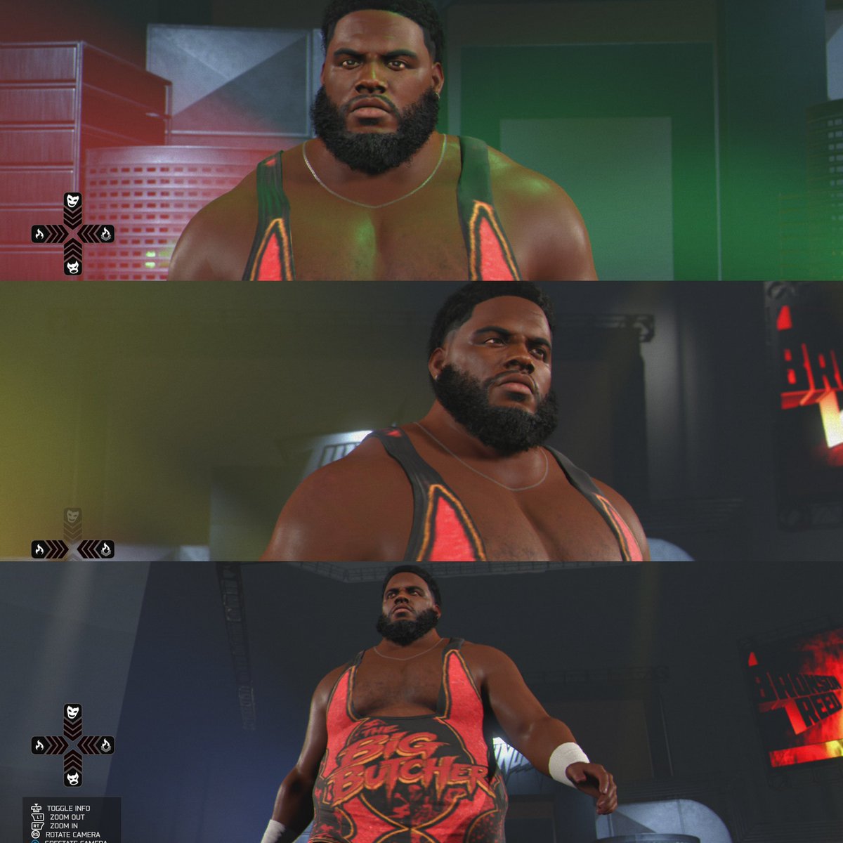 H3AVYHITTAHJ's tweet photo. “𝐓𝐇𝐄 𝐁𝐈𝐆 𝐁𝐔𝐓𝐂𝐇𝐄𝐑”🔪🩸
BIGHOMIETAHJ #WWE2K26 
S/O to @TheMinamiStar for this one!🫡 https://t.co/AZ7s1nFK8J