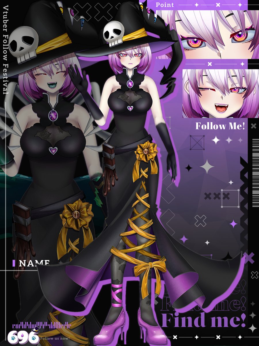 696_mihon's tweet photo. ◆━━━━━━━━━━━━━━━━━◆
#7月のVTuberフォロー祭り‍

　＼4月2日デビュー／

🟣縛りプレイダクソ配信中⚔️
🟡深夜配信メイン📺
🟣見た目よりフレンドリーな性格🐕
🟡実はかなりのぽんこつ気質👀

💜💬🔁で巡回します‼️
#Vtuber推し探しにどうぞ
◆━━━━━━━━━━━━━━━━━◆ https://t.co/4iAN1UmH6r