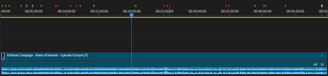 unMadeGaming's tweet photo. Experimenting with something new while editing Ruins of Heaven.

Instead of my normal workflow, I'm adding ambient music and sound effects to see:

• how much longer it takes
• whether the extra production value is worth it
• if anyone actually notices the difference https://t.co/BNdwgBKyhU