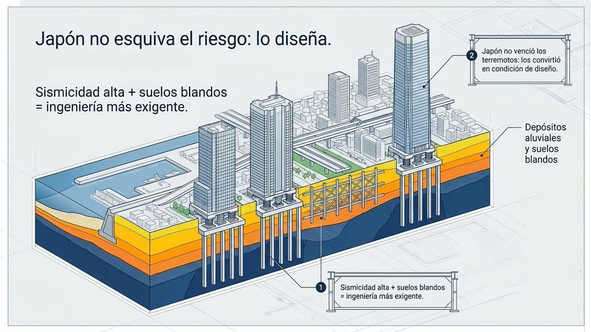05t1n40's tweet photo. Una sencilla infografía compartida por el amigo Maxx @simbiosisgroup (recomiendo seguirlo), donde se pueden apreciar algunas ideas de cómo los japoneses lograron sobreponerse a la alta sismicidad de su territorio. 

La solución es ciencia, tecnología y buena planificación urbanística.