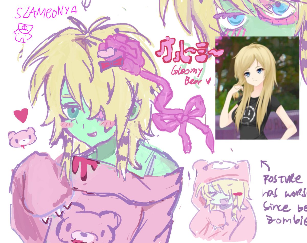 slameonya's tweet photo. mmmm zombie emily but idk if i like this so no tag https://t.co/5AWI6SpqXD