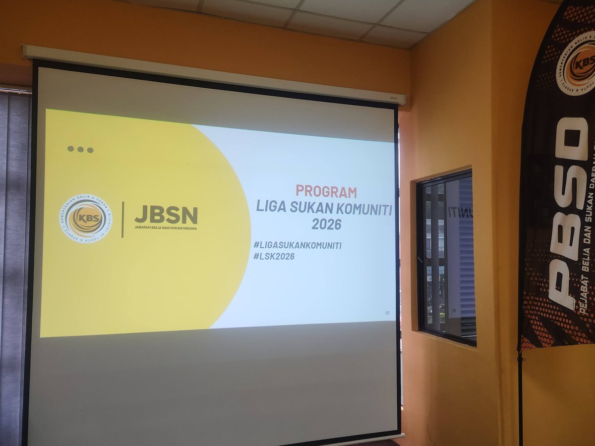 jbs_n9's tweet photo. MESYUARAT JAWATANKUASA INDUK LIGA SUKAN KOMUNITI (LSK) 2026 PERINGKAT DAERAH TAMPIN
TAMPIN, 21 Mei 2026 (Khamis) - Telah berlangsung Mesyuarat Jawatankuasa Induk Liga Sukan Komuniti (LSK) 2026 Peringkat Daerah Tampin. https://t.co/pDcrg0f3Y0