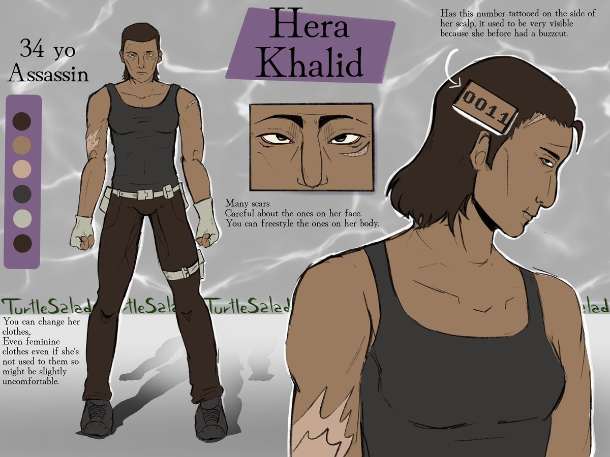 ZeroStxxr_'s tweet photo. Sooo i haven’t really advertised it here but I’m on artfight! Here’s some of my characters! Feel free to drop your user so I can attack you!
Mine is TurtleSalad!
#artfight #ocs #charactersheets https://t.co/OL8517zjoi