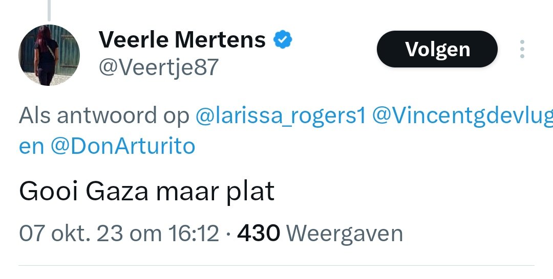SteenksRafaela's tweet photo. Hahahaha! Wat een wijf joh. 🤡 https://t.co/e6vEqYaMhn