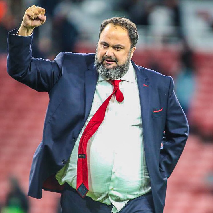 eurofootcom's tweet photo. 🚨🇬🇷 Olympiacos owner Evangelos Marinakis on building a new stadium: "We will present the GREATEST project ever unveiled in the history of Greek football: a unique undertaking for which no state funding has been requested, none has been granted, none will be granted, and not a single Greek taxpayer will bear any financial burden." ✅