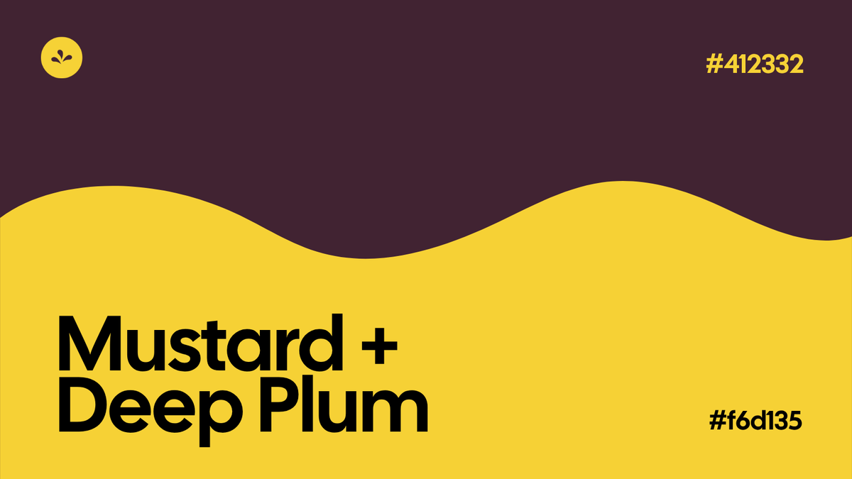 fontspring's tweet photo. ✨ Main Character Color Combos ✨ They're bold, memorable, and made for brands that want to be noticed!

🍅 Tomato Red + Butter Yellow
🍊 Cobalt Blue + Tangerine
🍆 Mustard + Deep Plum
🍵 Matcha Green + Cherry Red

Which combo would you design with first? Let us know in the comments 👀 #ColorCombos #ColorTrends