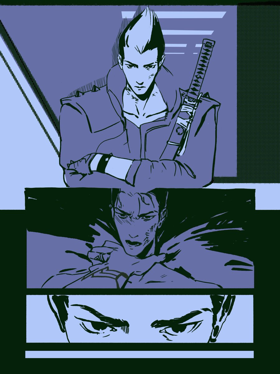 cagetrigger's tweet photo. I'm not satisfied with this.
#yomber
[top yoru cuz it’s the story from @qihaohui ] https://t.co/z1ZreOgmTm