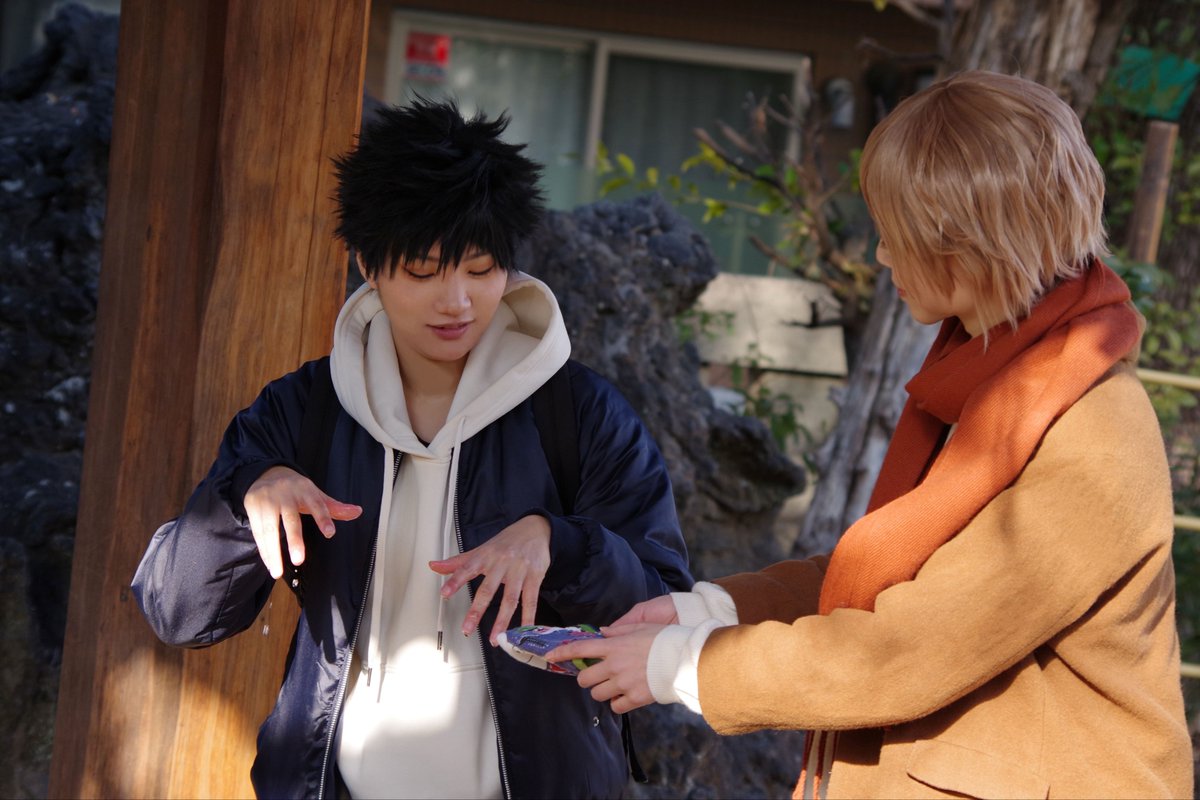 datte7610's tweet photo. 商業BL cosplay 
性癖ヤバめなオトコに狙われました。

「今年はもっと佑くんと
⠀⠀ラブラブできますように♡」

高間多:羅威   小山:@rry_sta
📸:@Muak_cos410 https://t.co/D5D85hdGgC