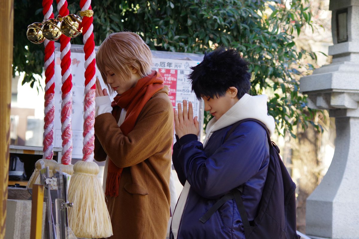 datte7610's tweet photo. 商業BL cosplay 
性癖ヤバめなオトコに狙われました。

「今年はもっと佑くんと
⠀⠀ラブラブできますように♡」

高間多:羅威   小山:@rry_sta
📸:@Muak_cos410 https://t.co/D5D85hdGgC