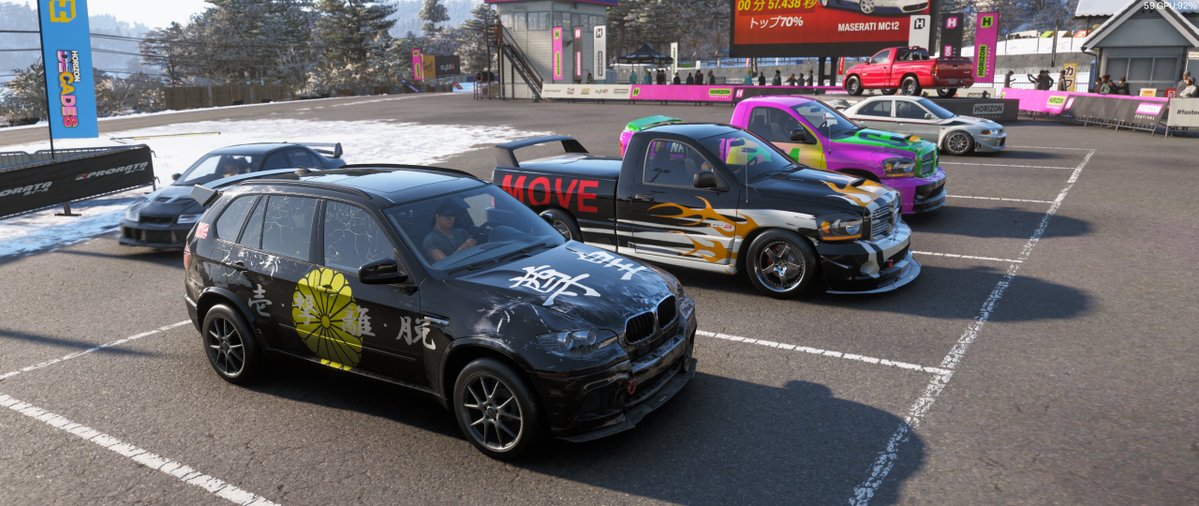 kkworx's tweet photo. 【ForzaHorizon6】今までで一番荒れたオンライン対戦 https://t.co/OBdGkGLRgj