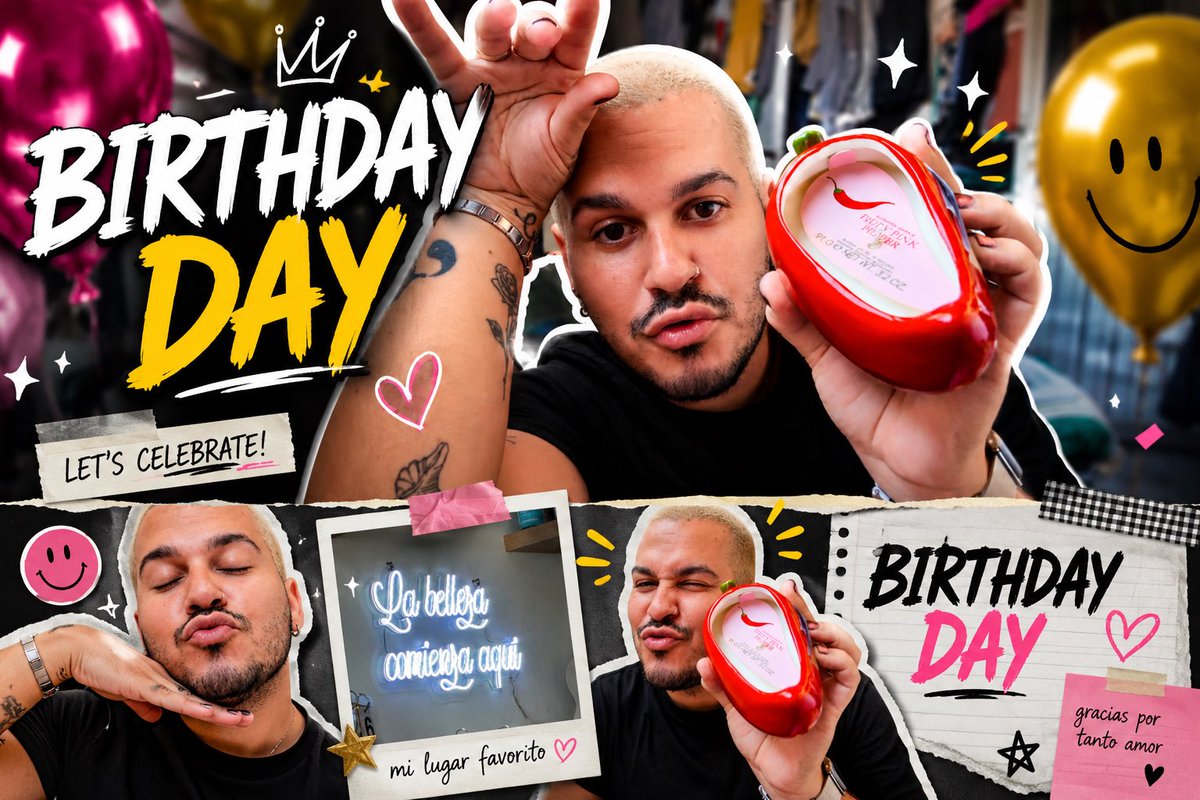 JavierVidalBarr's tweet photo. BIRTHDAY DAY ✨l Masajito, uñitas ready, cumpleaños de la mamá, prepareis... https://t.co/28hHWs3XtL vía @YouTube https://t.co/6BqnxLkcey