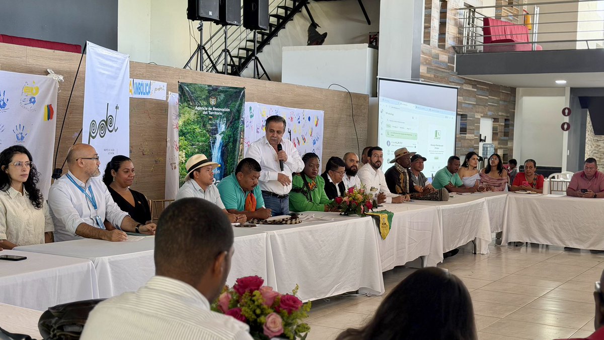 MisionONUCol's tweet photo. #ReformaRuralIntegral | Bajo el liderazgo de @RenovacionCo, participamos en #Popayán de la jornada de actualización de los Planes de Acción para la Transformación Regional (PATR) para los 24 municipios de la subregión de Alto Patía y Norte del Cauca, priorizados en los #PDET.🧵 https://t.co/jMZ9EXSuQT