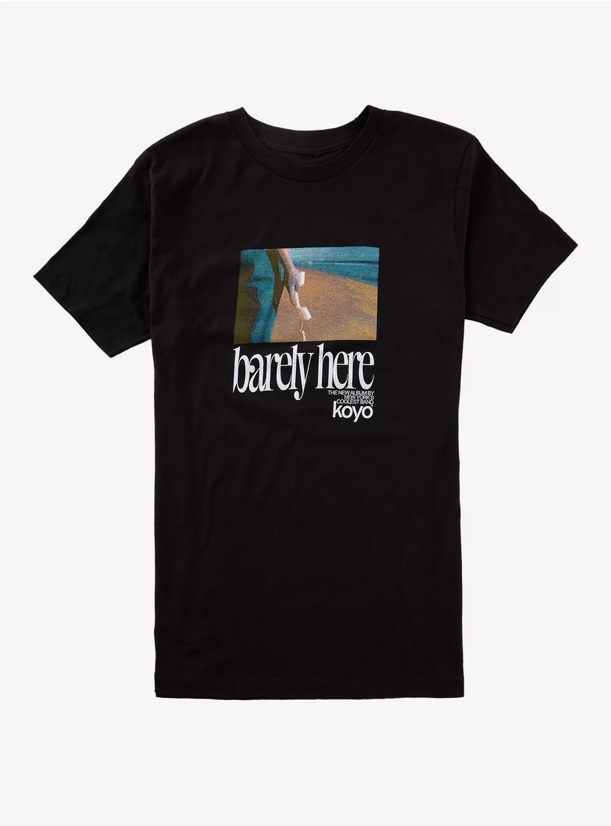koyolihc's tweet photo. Exclusive “Barely Here” tee available now via @HotTopic 

https://t.co/60u62b5LAp https://t.co/pYxxtBnvZH