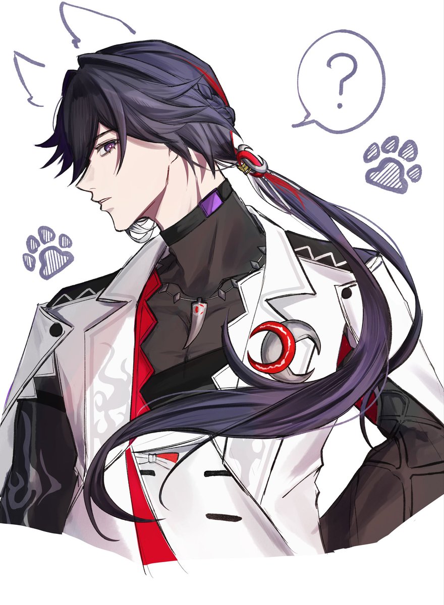 hekimix_'s tweet photo. 下で結ぶとしっぽみたいで可愛い🐺 https://t.co/G5QTbeRiQ7