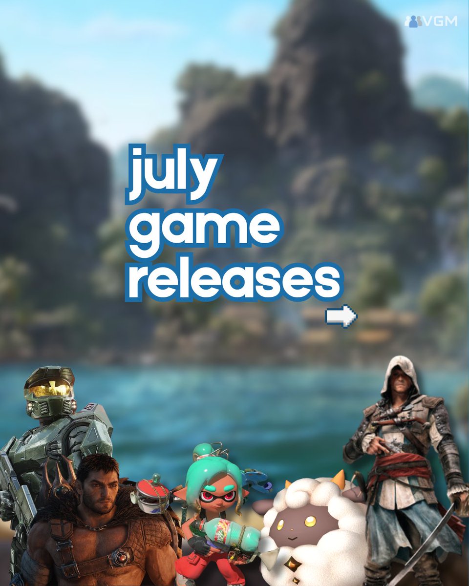 vgmplaytest's tweet photo. Whether you're diving into a brand-new adventure or adding another title to your wishlist, this month's releases have something for every type of player. 🎮 https://t.co/gqyqLwOg39