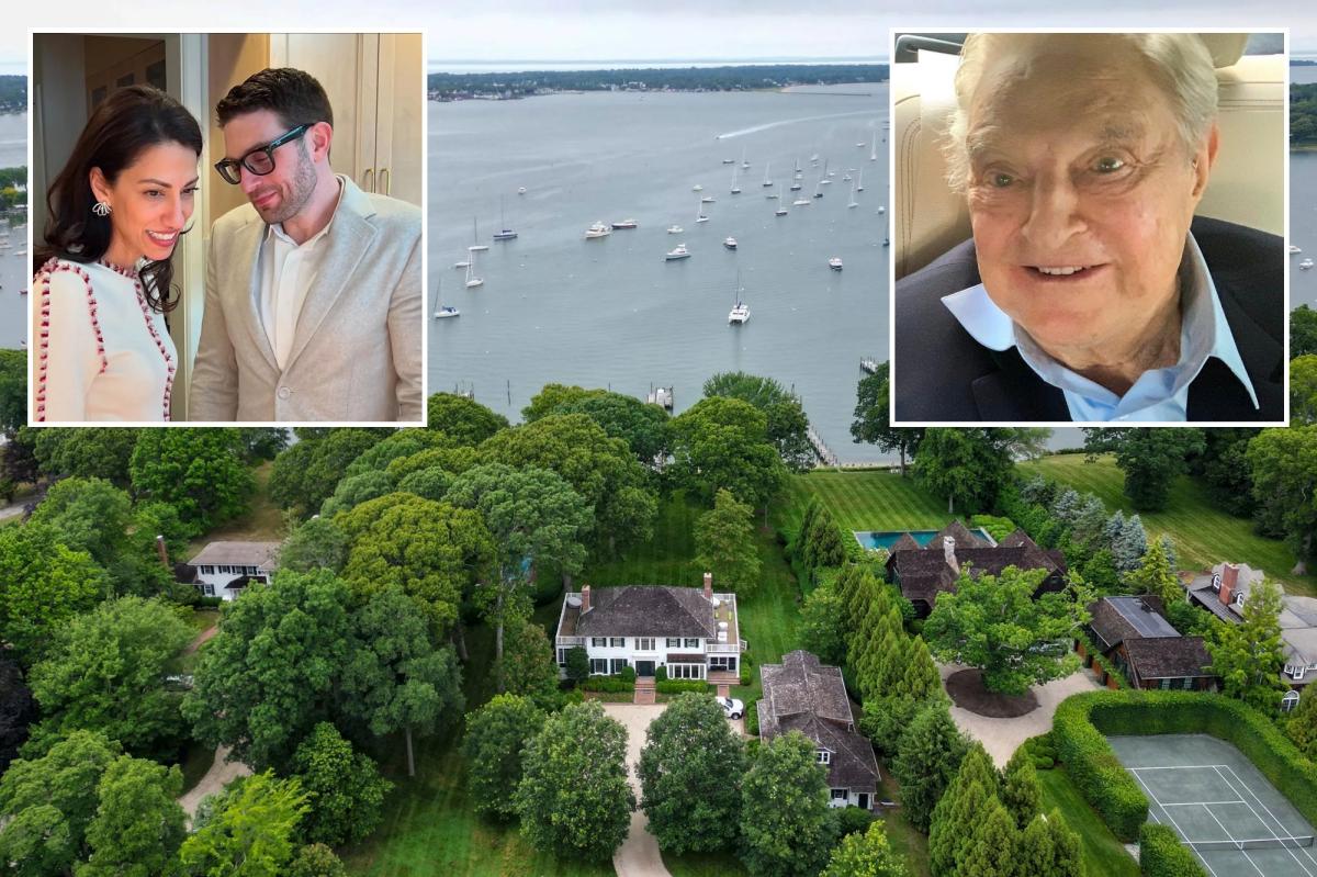 nypost's tweet photo. George Soros and family buy 18 plots of land in exclusive Hamptons enclave, squeezing locals: 'Ruining the island' https://t.co/Q7NXrInyKC https://t.co/aIUbqgII8R
