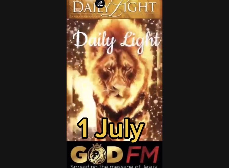 Godfmradio's tweet photo. Daily Light 30 June,  1 July 
Ayesha GOD FM
#dailyswordoftruth #bible #truth #god #jesus @garywaterman
#god #jesus #ti #ai #terminator #elonmusk #love #robot #donaldtrump #matrix 
#foryoupage #fyi #loveyourself #dailylight #viral
#sermon #godfm #putgodfirst #truth #ti@godfm https://t.co/Njn1h8oYIK