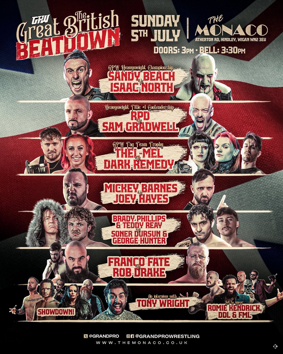 Grand Pro Wrestling tweet media
