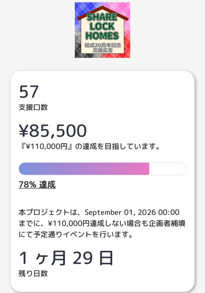 cheershare_69's tweet photo. 7月3日 0時の達成状況です！
初日に続いてたくさんの方からのご協力を頂いております✨️
ありがとうございます😊
引き続きみなさんの参加お待ちしてます🙇‍♀️ https://t.co/jtEyDqW4bf